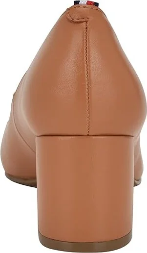 Tommy Hilfiger Nanya High Women's Heels Medium Natural : 8.5 M, Synthetic - Image 4