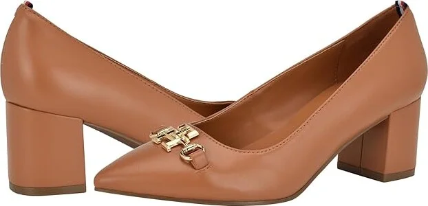 Tommy Hilfiger Nanya High Women's Heels Medium Natural : 8.5 M, Synthetic
