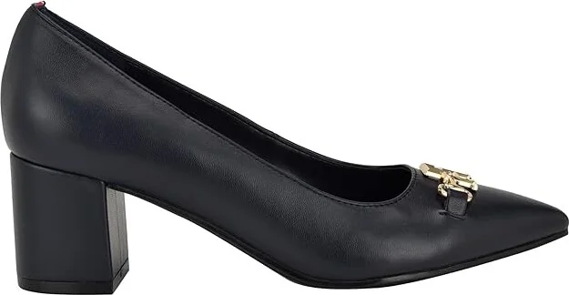 Tommy Hilfiger Nanya High Women's Heels Navy : 10 M, Synthetic - Image 5