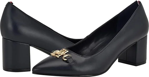 Tommy Hilfiger Nanya High Women's Heels Navy : 10 M, Synthetic