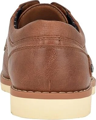 Tommy Hilfiger Nemoza Men's Lace Up Wing Tip Shoes Medium Brown : 9.5 M, Leather - Image 3