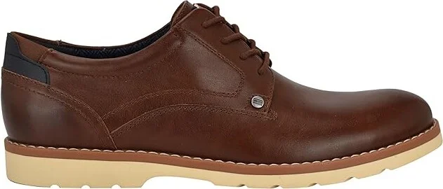 Tommy Hilfiger Nevyn Men's Lace-up Boots Cognac : 8.5 M, Leather/Synthetic - Image 6