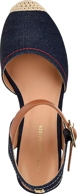 Tommy Hilfiger Nilsa Women's Shoes Blue Denim : 6.5 M, Synthetic - Image 2