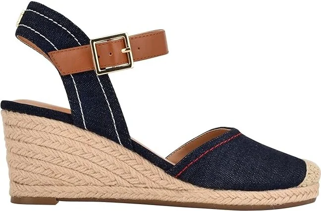 Tommy Hilfiger Nilsa Women's Shoes Blue Denim : 6.5 M, Synthetic - Image 5