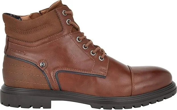 Tommy Hilfiger Oregon Men's Boots Cognac : 12 M, Leather/Synthetic - Image 5