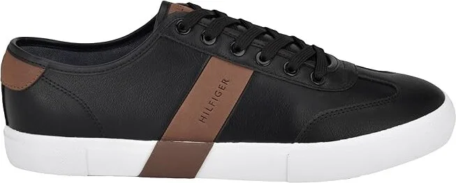 Tommy Hilfiger Pandora Men's Shoes Black/Cognac : 8 D - Medium - Image 5