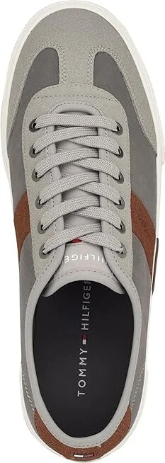 Tommy Hilfiger Pandora Men's Shoes Grey/Cognac : 8.5 D - Medium - Image 2