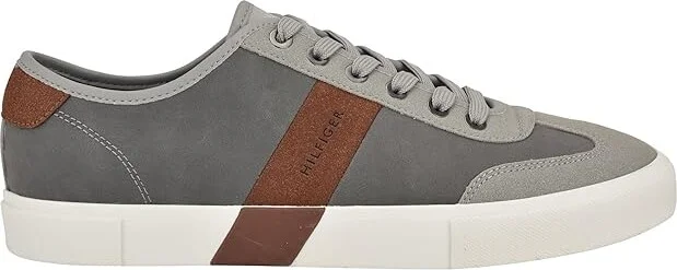 Tommy Hilfiger Pandora Men's Shoes Grey/Cognac : 8.5 D - Medium - Image 5