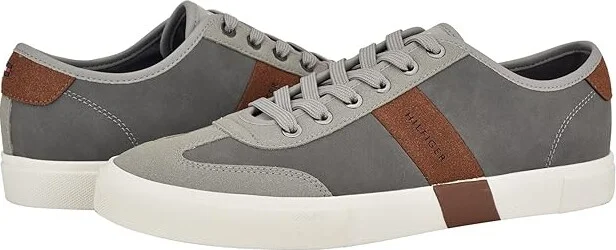 Tommy Hilfiger Pandora Men's Shoes Grey/Cognac : 8.5 D - Medium