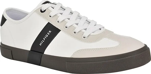 Tommy Hilfiger Pandora Men's Shoes White/Nicotine : 12 D - Medium - Image 5