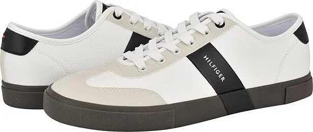 Tommy Hilfiger Pandora Men's Shoes White/Nicotine : 12 D - Medium