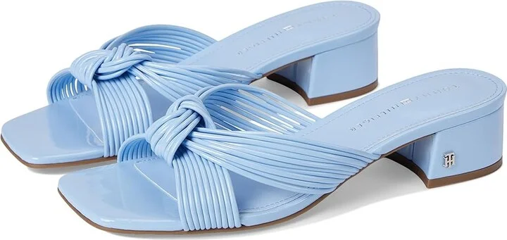 Tommy Hilfiger Philie Women's Dress Sandals Blue : 5 M, Synthetic
