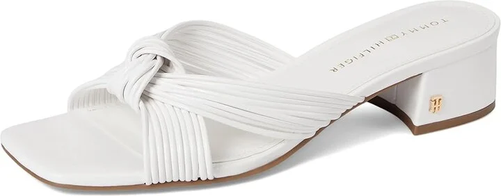Tommy Hilfiger Philie Women's Dress Sandals White : 11 M, Synthetic - Image 5