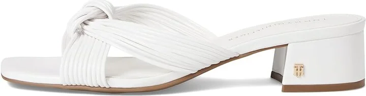 Tommy Hilfiger Philie Women's Dress Sandals White : 11 M, Synthetic - Image 6