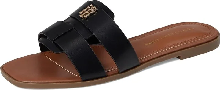Tommy Hilfiger Pixee Women's Dress Sandals Black : 9.5 M, Synthetic - Image 5