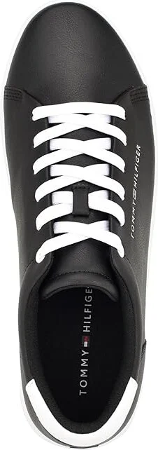 Tommy Hilfiger Ramoso Men's Lace-up Boots Black/White : 12 D - Medium, Leather - Image 2