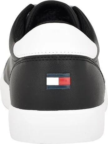 Tommy Hilfiger Ramoso Men's Lace-up Boots Black/White : 12 D - Medium, Leather - Image 4