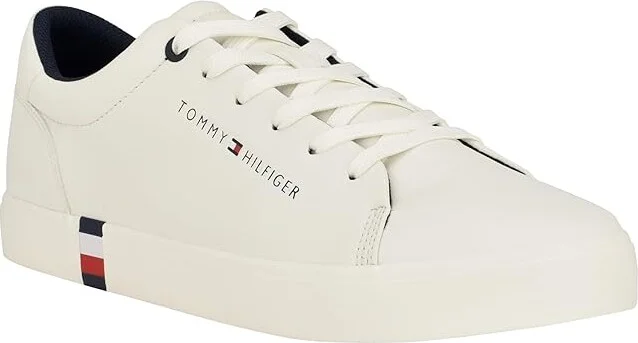 Tommy Hilfiger Ramoso Men's Lace-up Boots White : 10.5 D - Medium, Leather