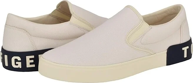 Tommy Hilfiger Rayor Men's Lace-up Boots Light Natural : 9 D - Medium, Canvas