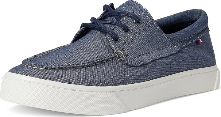Tommy Hilfiger Relenn Men's Shoes Dark Blue Chambray : 8.5 D - Medium, Denim - Image 5