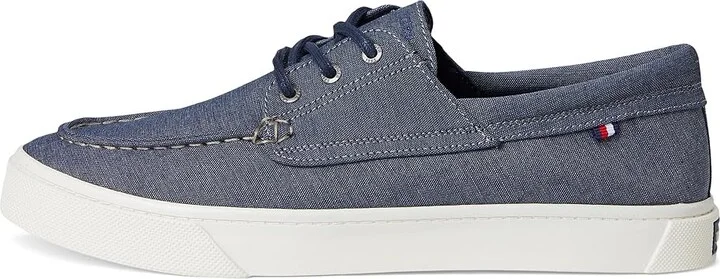 Tommy Hilfiger Relenn Men's Shoes Dark Blue Chambray : 8.5 D - Medium, Denim - Image 6