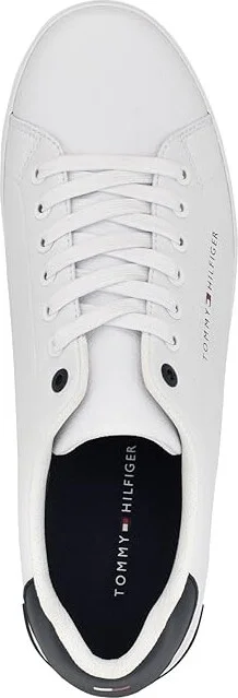 Tommy Hilfiger Rezmy Men's Shoes White/Navy : 10 D - Medium, Leather/Rubber - Image 2