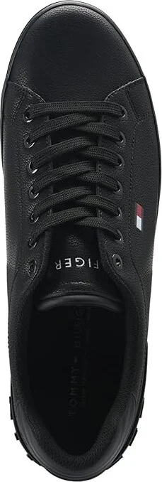 Tommy Hilfiger Rezz6 Men's Shoes Black : 7 D - Medium, Leather - Image 2
