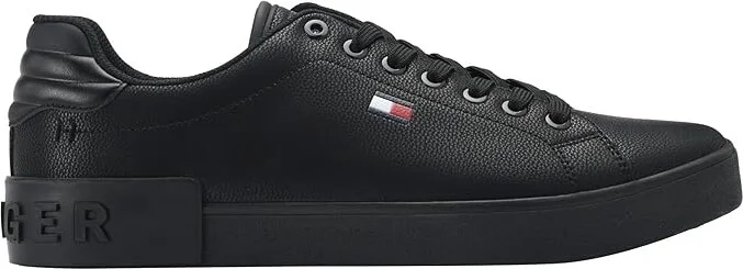 Tommy Hilfiger Rezz6 Men's Shoes Black : 7 D - Medium, Leather - Image 5