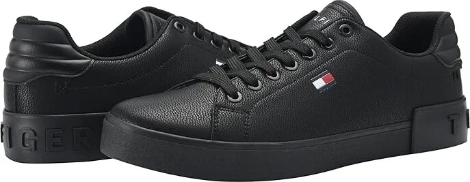 Tommy Hilfiger Rezz6 Men's Shoes Black : 7 D - Medium, Leather