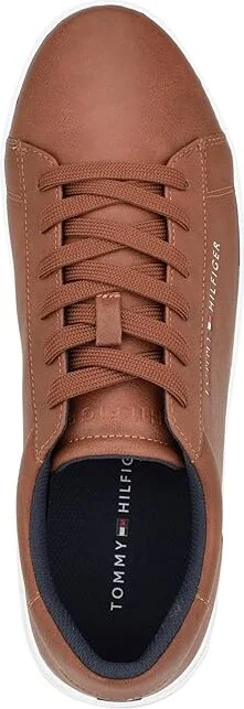 Tommy Hilfiger Ribby Men's Lace-up Boots Cognac : 13 M, Leather/Rubber/Suede - Image 2