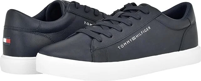 Tommy Hilfiger Ribby Men's Lace-up Boots Navy : 10.5 M, Leather/Rubber/Suede