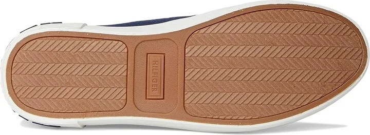 Tommy Hilfiger Rice Men's Shoes Navy : 8 D - Medium, Canvas - Image 3