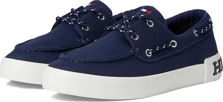 Tommy Hilfiger Rice Men's Shoes Navy : 8 D - Medium, Canvas