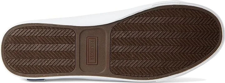 Tommy Hilfiger Risher Men's Shoes White/Navy : 7.5 D - Medium, Textile - Image 3