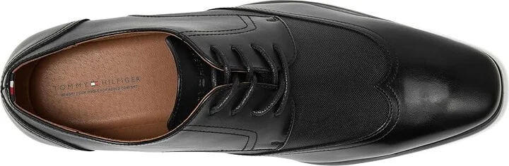 Tommy Hilfiger Sagent Men's Shoes Black : 10.5 D - Medium, Faux Leather - Image 2