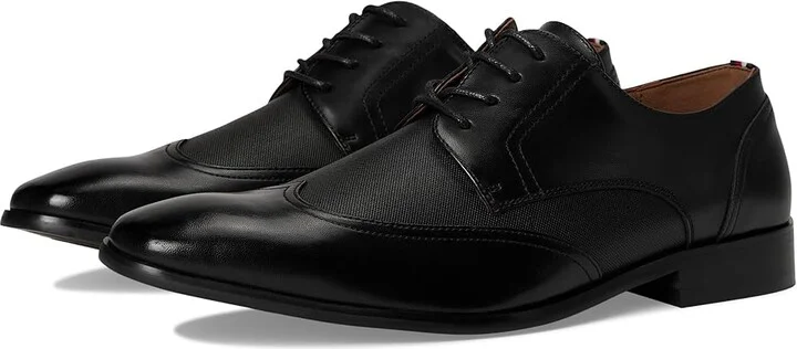 Tommy Hilfiger Sagent Men's Shoes Black : 10.5 D - Medium, Faux Leather