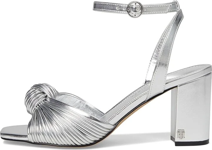 Tommy Hilfiger Sarifina Women's Hook and Loop Shoes Silver : 6.5 M, Faux Leather - Image 6