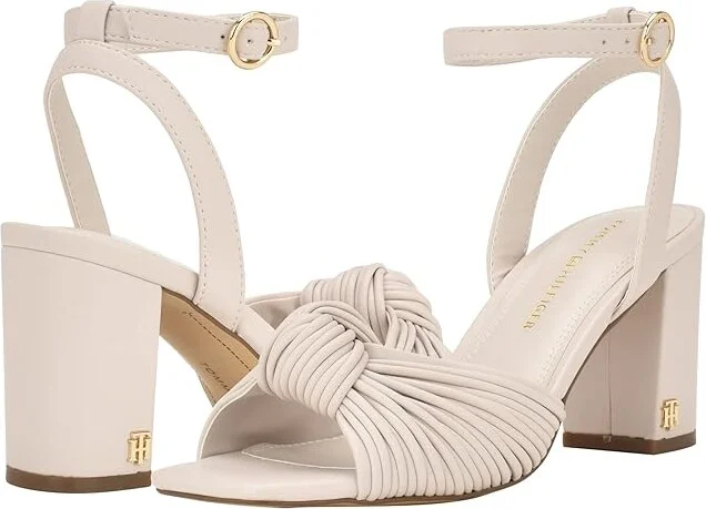 Tommy Hilfiger Sarifina Women's Hook and Loop Shoes Taupe Cream : 5.5 M, Synthetic
