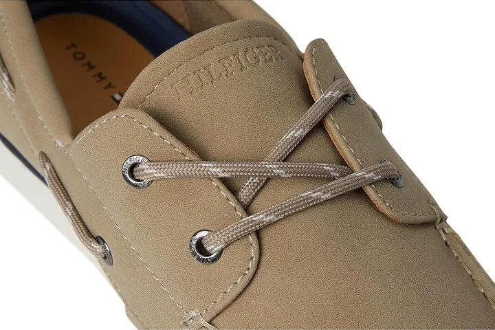 Tommy Hilfiger Sator Men's Shoes Taupe : 7 D - Medium, Suede - Image 7