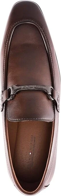 Tommy Hilfiger Senner Men's Lace Up Wing Tip Shoes Dark Brown : 10 D - Medium, Faux Leather - Image 2