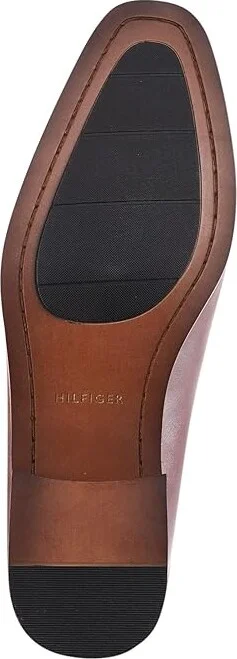 Tommy Hilfiger Senner Men's Lace Up Wing Tip Shoes Dark Brown : 10 D - Medium, Faux Leather - Image 3