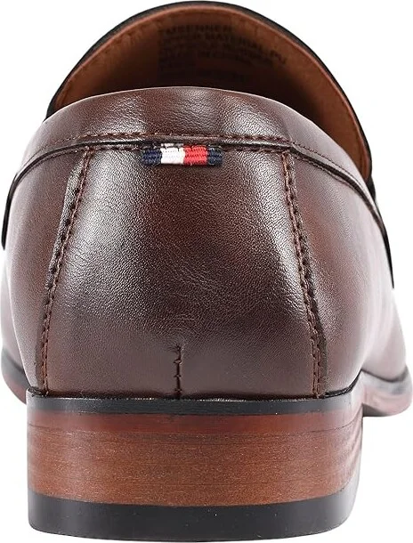 Tommy Hilfiger Senner Men's Lace Up Wing Tip Shoes Dark Brown : 10 D - Medium, Faux Leather - Image 4