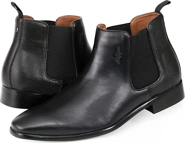 Tommy Hilfiger Sesame Men's Boots Black : 8.5 D - Medium, Synthetic