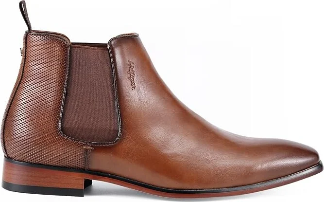 Tommy Hilfiger Sesame Men's Boots Medium Brown Burnished : 11.5 D - Medium, Synthetic - Image 5