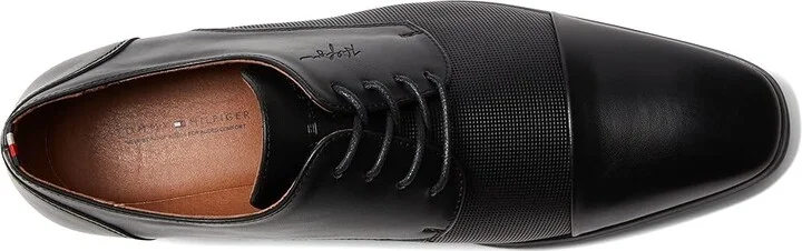 Tommy Hilfiger Sheldon Men's Shoes Black : 7 D - Medium, Synthetic - Image 2