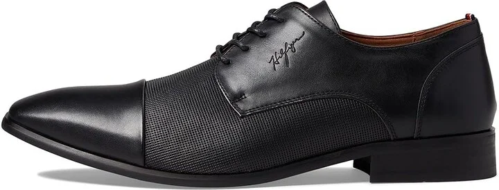 Tommy Hilfiger Sheldon Men's Shoes Black : 7 D - Medium, Synthetic - Image 6