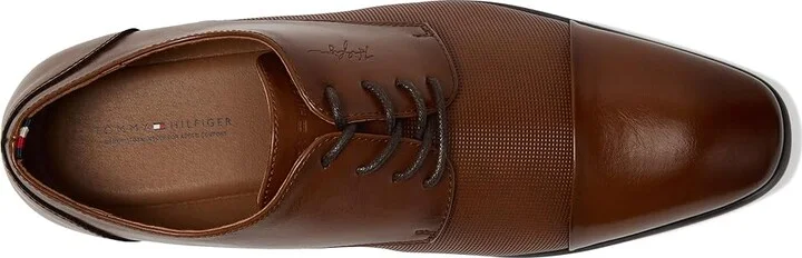 Tommy Hilfiger Sheldon Men's Shoes Cognac : 7 D - Medium, Synthetic - Image 2
