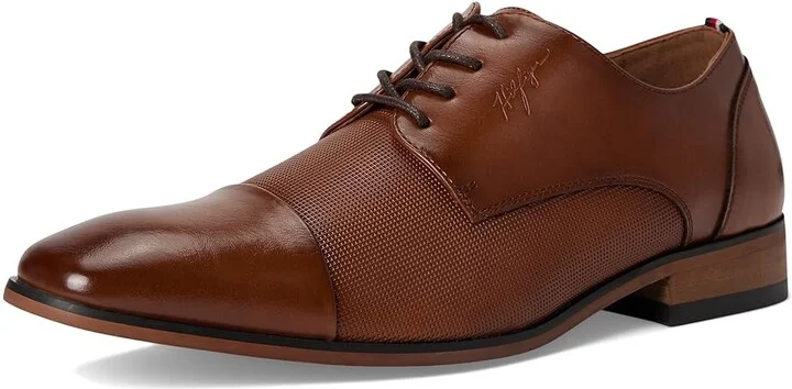 Tommy Hilfiger Sheldon Men's Shoes Cognac : 7 D - Medium, Synthetic - Image 5