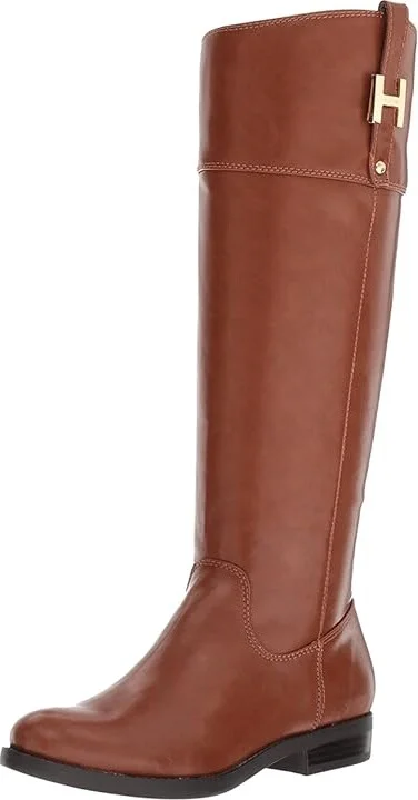 Tommy Hilfiger Shyenne 3 Women's Shoes Cognac : 6 M, Leather - Image 2
