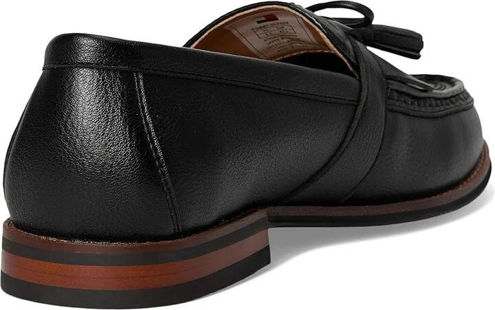 Tommy Hilfiger Sohan Men's Shoes Black : 7.5 D - Medium, Faux Leather - Image 4